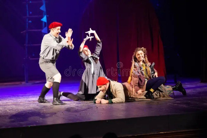 Actors Perform a Play on the Stage of the Theater Editorial Stock Image ... Ferdi D'Academy 7 Curi Hati Dewi Perssik Usai Tampil di Atas Panggung