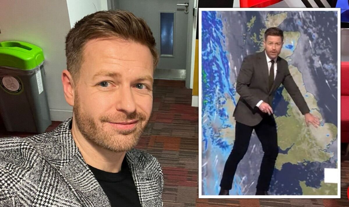 Tomasz Schafernaker dari BBC terjebak dalam gempa bumi besar dan badai petir di Indonesia