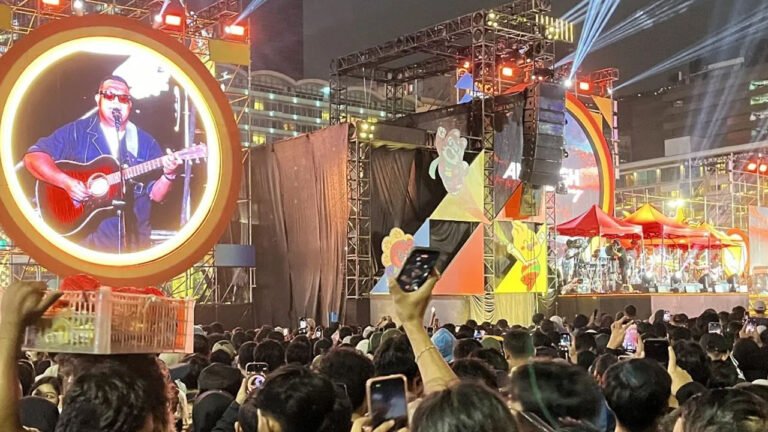 Andmesh dan D’MASIV Dukung Korban Bencana Sumatra di Bundaran HI