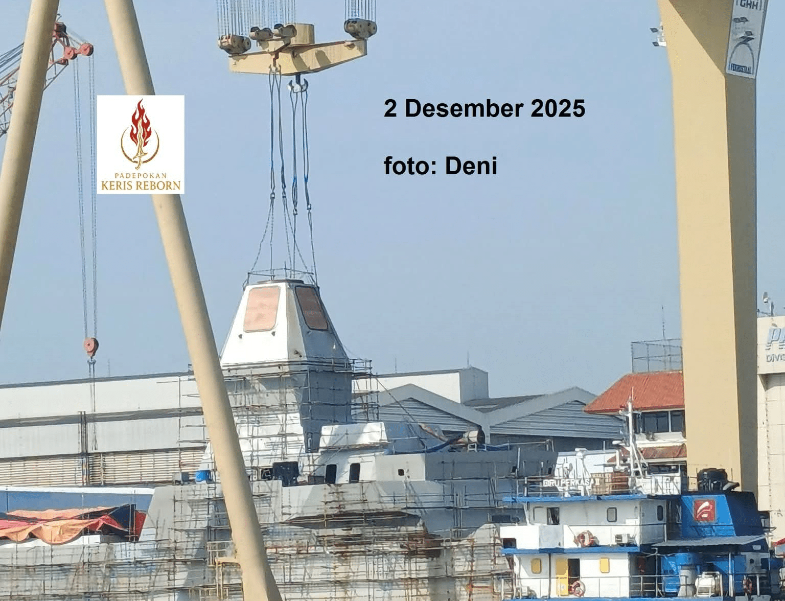 Kapal Fregat Merah Putih Indonesia dilengkapi dengan radar baru oleh Aselsan