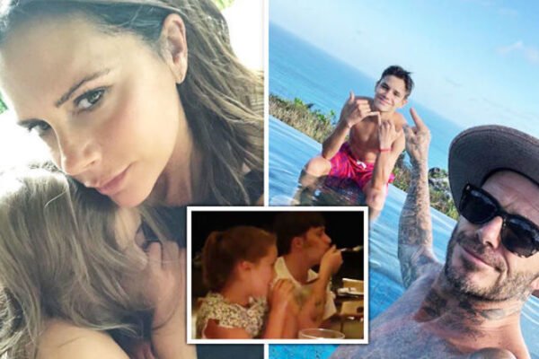 David dan Victoria Beckham membagikan foto-foto ke Instagram setelah terjebak dalam gempa bumi di Bali.