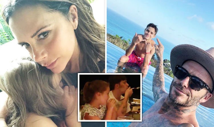 David dan Victoria Beckham membagikan foto-foto ke Instagram setelah terjebak dalam gempa bumi di Bali.