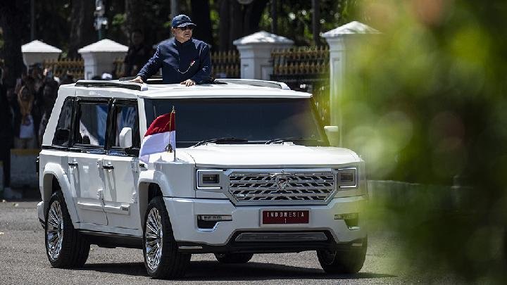 Melihat lebih dekat Maung Pindad: Spesifikasi Teknis Mobil Dinas Para Menteri
