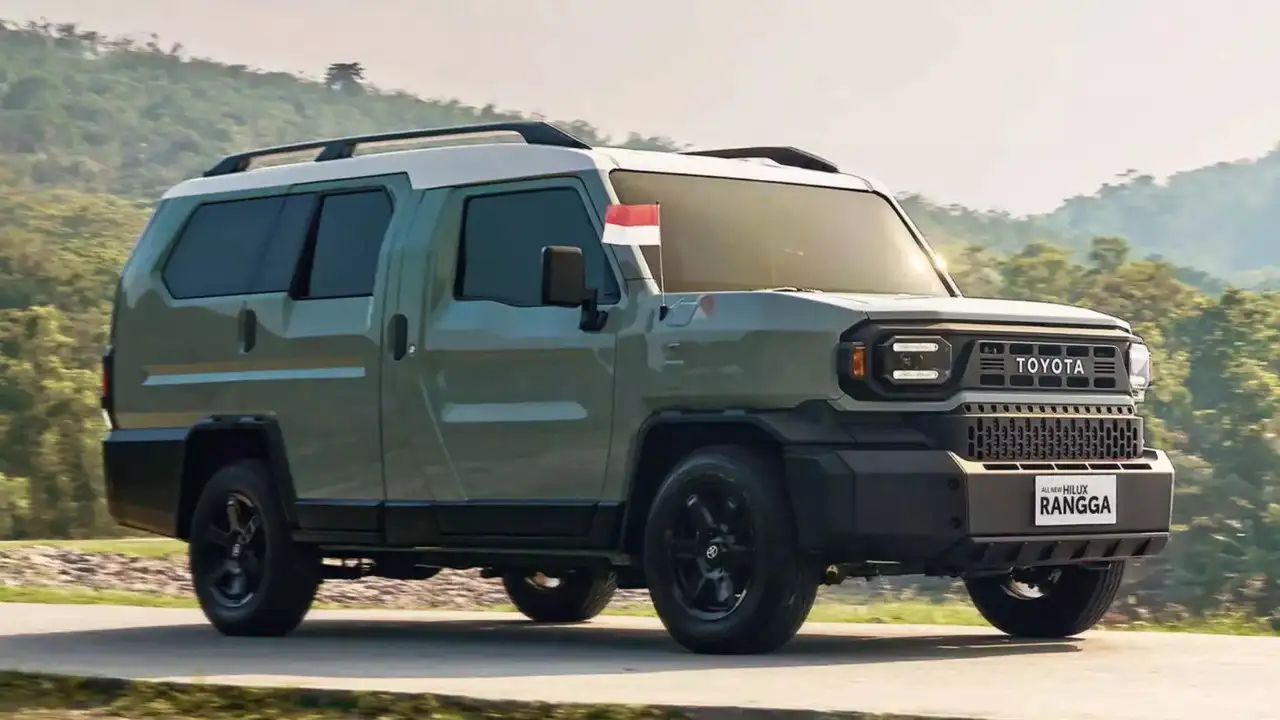 Toyota Hilux Rangga adalah SUV tujuh penumpang yang praktis dan tangguh.