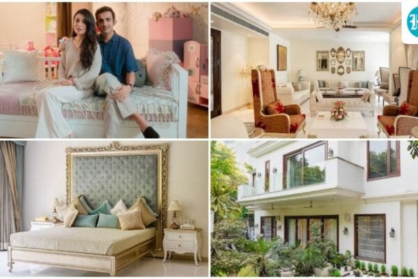 Masuklah ke dalam bungalow dua lantai milik Gautam Gambhir di Delhi, yang dilengkapi dengan ruang trofi, lampu gantung kristal besar, dan halaman yang luas.