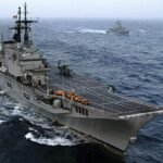 Indonesia membantah adanya hubungan antara pemberian kapal induk dengan pembelian senjata.