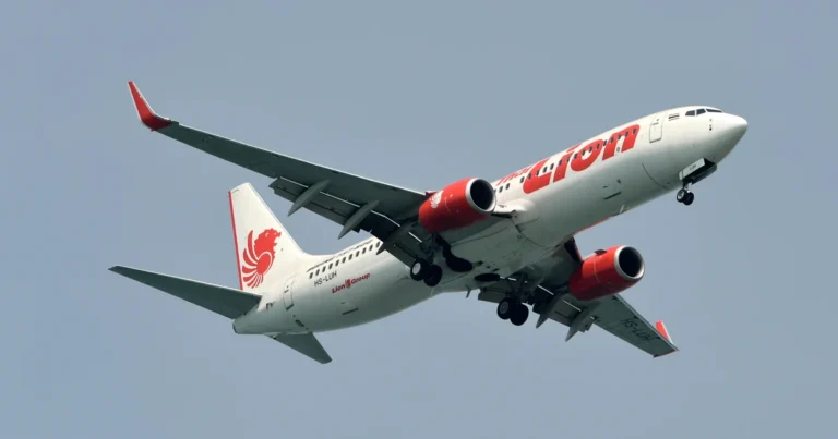 Pesawat Lion Air penerbangan JT-610 dari Indonesia jatuh ke laut dengan 189 orang di dalamnya, kata pihak berwenang