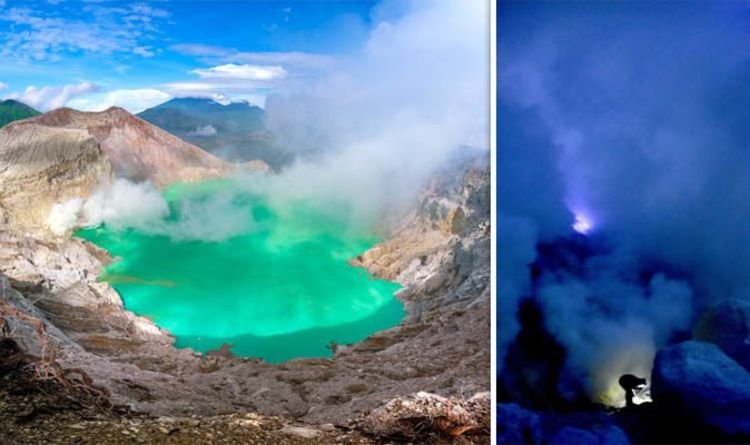 Gunung berapi di Indonesia: Mengapa lava dari gunung berapi aktif INI bersinar sangat terang...