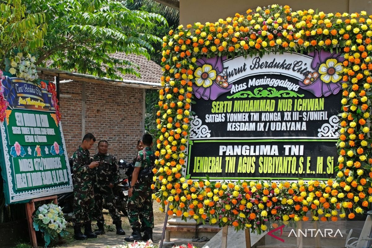 Indonesia akan memulangkan jenazah pasukan penjaga perdamaian PBB yang gugur di Lebanon dalam dua hari