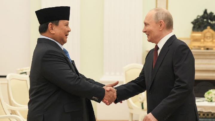 Prabowo dan Putin Sepakat untuk Memperkuat Kerja Sama Indonesia-Rusia di Sektor-Sektor Utama