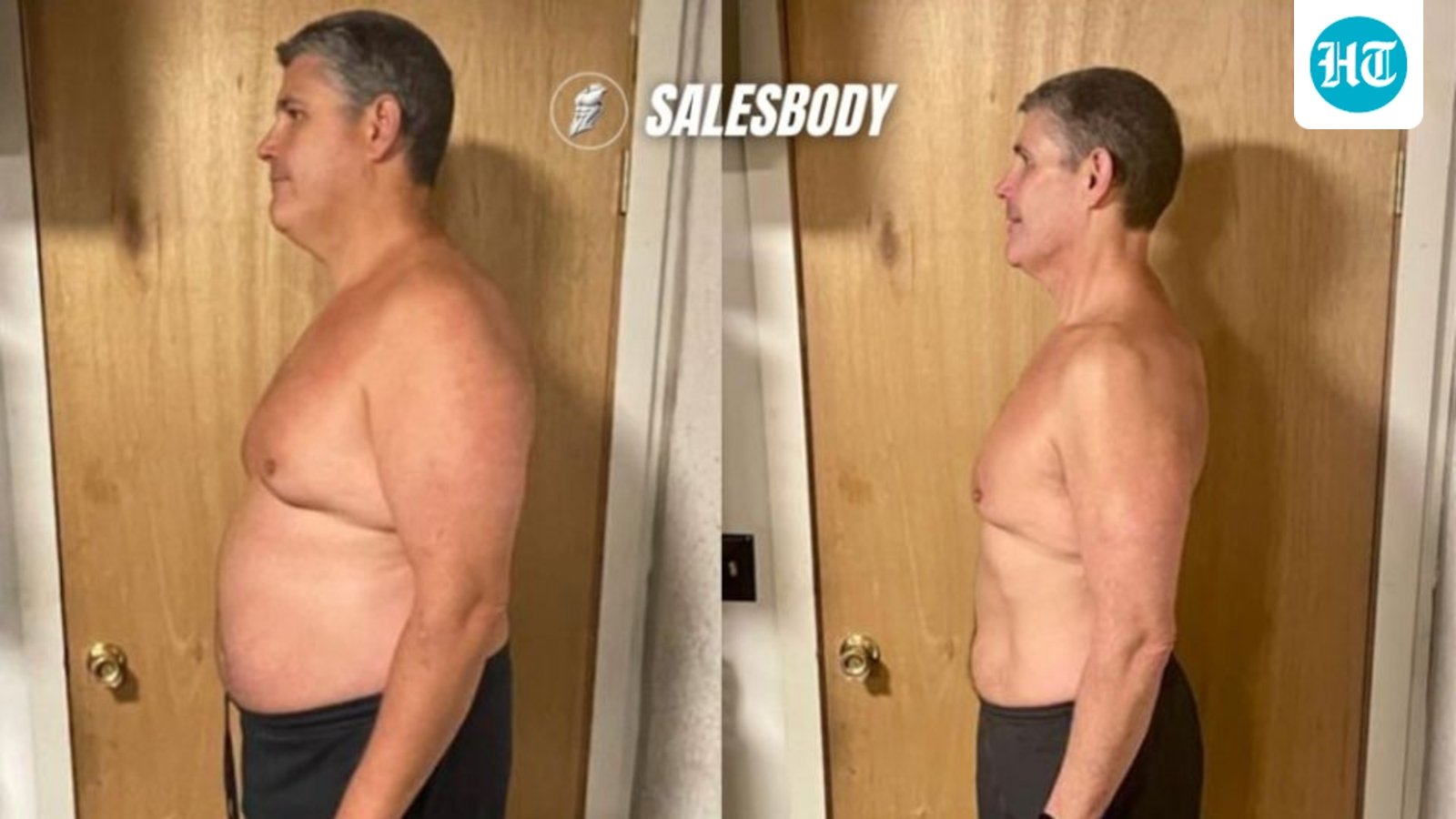 Pria berusia 48 tahun berhasil mengubah bentuk tubuhnya, menurunkan berat badan 31 kg dalam 6 bulan: Lihat foto sebelum dan sesudah