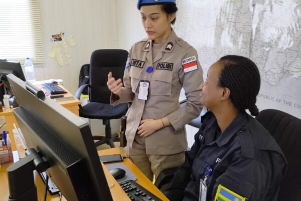 Anggota Pasukan Penjaga Perdamaian Indonesia yang bertugas di Republik Afrika Tengah akan menerima Penghargaan Polisi Wanita Terbaik Tahun 2023 dari PBB