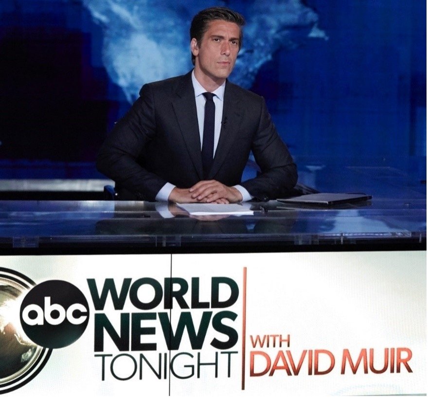 DENGAN 8,7 JUTA PENONTON, ‘ABC WORLD NEWS TONIGHT WITH DAVID MUIR’ MENJADI SIARAN BERITA TERPOPULER DI AMERIKA SERIKAT BERDASARKAN JUMLAH PENONTON TOTAL, DAN MENANGKAN PERTANDINGAN MINGGU OLIMPIADE KE-9 SECARA BERUNTUN MELAWAN NBC