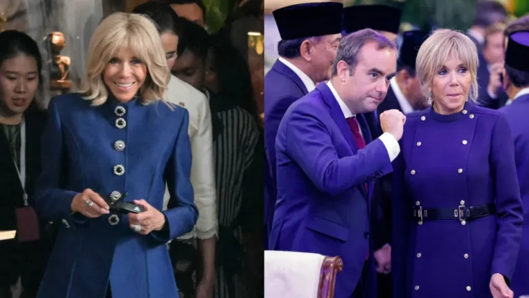 Gaya Berpakaian Brigitte Macron Selama Kunjungan ke Indonesia: Penampilan dengan Louis Vuitton dan Lainnya