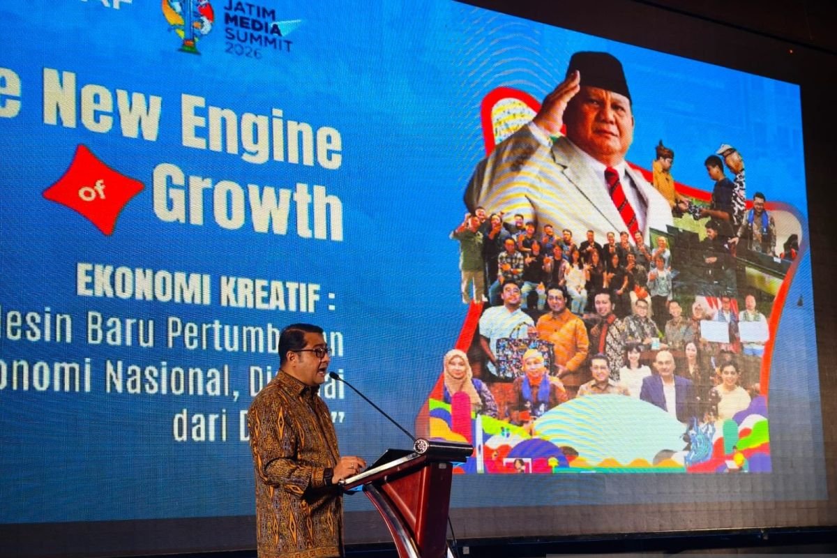 Ekonomi kreatif sebagai mesin baru pertumbuhan ekonomi Indonesia: Menteri
