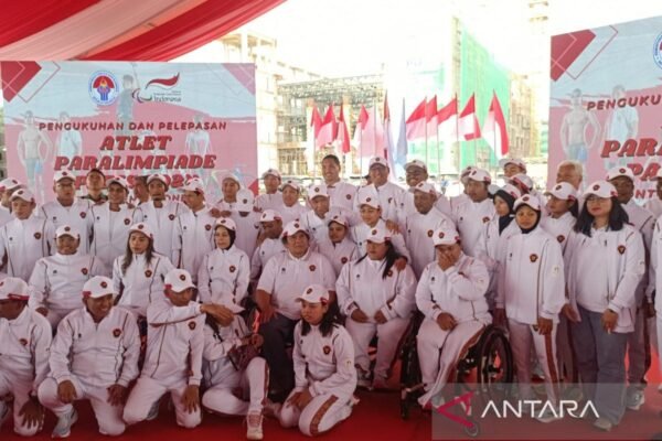 Menteri Olahraga Indonesia meresmikan 35 atlet Paralimpiade Paris