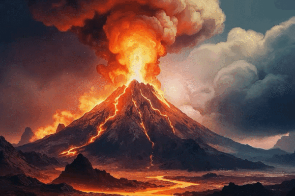 Penjelasan Penyebab Letusan Gunung di Indonesia; Gunung Semeru - Magma dan Lava