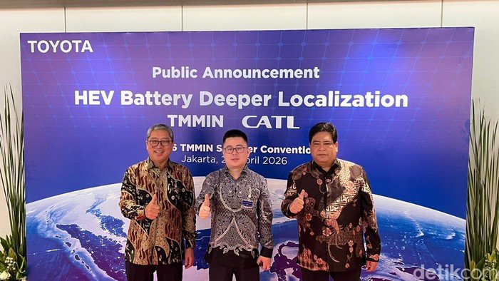 Toyota menjalin kemitraan dengan CATL untuk memproduksi baterai di Indonesia; ekspor akan dimulai pada akhir tahun ini