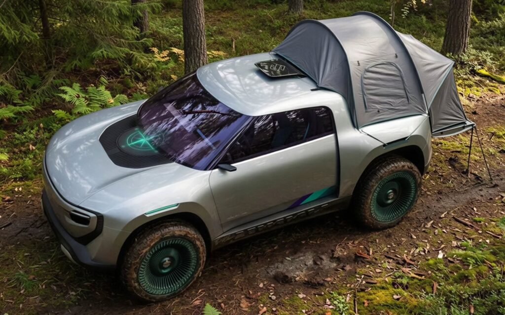 Truk Pikap Suzuki Jimny Gaya Hidup yang Tidak Resmi Berfungsi Ganda sebagai Teman Petualangan Berkemah di Dunia CGI